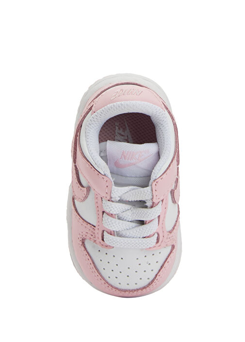 Dunk Low Beyaz Unisex Çocuk Deri Sneaker - Görsel 5