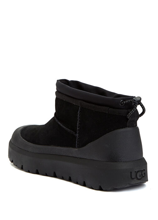 Ultra Mini Weather Hybrid Siyah Erkek Deri Bot - Görsel 4