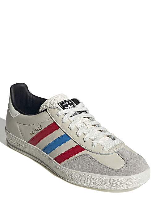 Gazelle Indoor Beyaz Kadın Deri Sneaker - Görsel 5