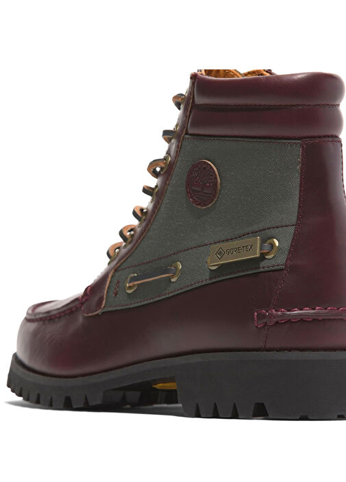 Vibram Koyu Kırmızı Erkek Deri Bot - Görsel 8