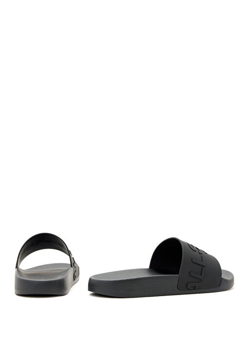 Biggy Siyah Logo Bantlı Erkek Terlik - Görsel 4