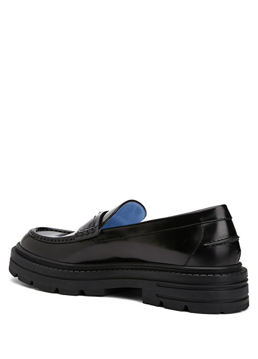 Versace Versace Siyah Erkek Deri Loafer Casual Ayakkabı | Beymen Siyah - 4. görsel
