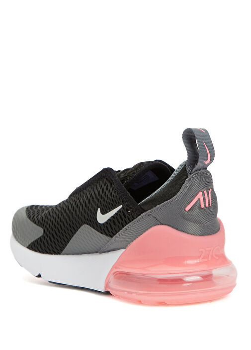 Air Max 270 Siyah Silver Erkek Çocuk Sneaker - Görsel 4