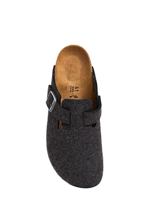 Boston Wooly Antrasit Erkek Terlik - Görsel 5