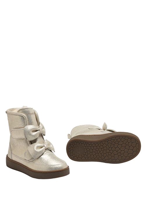 Isa Exclusive Silver Unisex Çocuk Deri Bot - Görsel 6