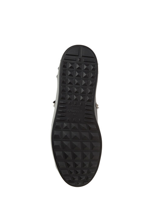Rockstud Siyah Erkek Deri Sneaker - Görsel 6
