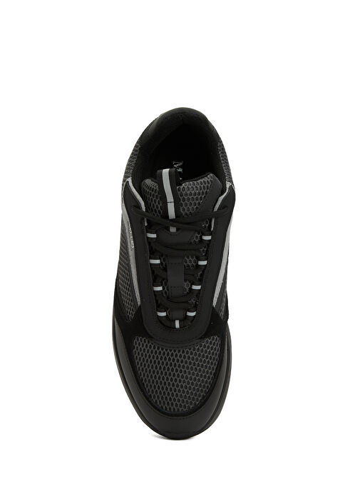 Cyrus 2.0 Siyah Erkek Deri Sneaker - Görsel 5