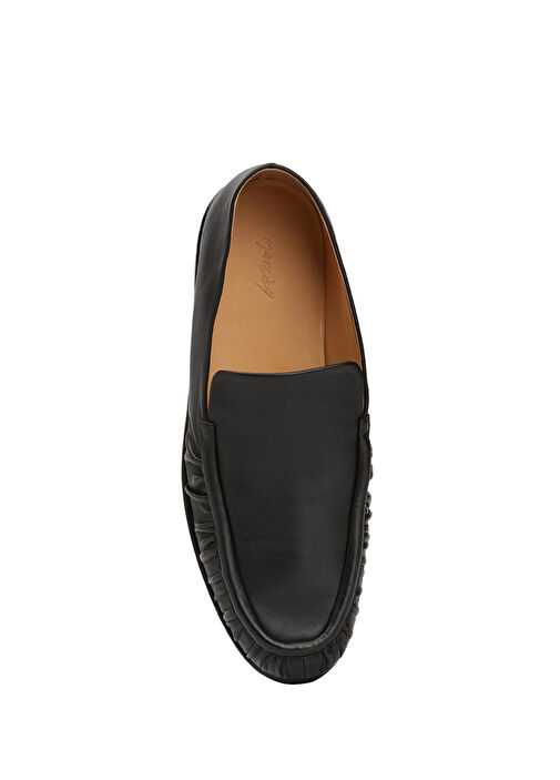 Siyah Erkek Deri Loafer - Görsel 5
