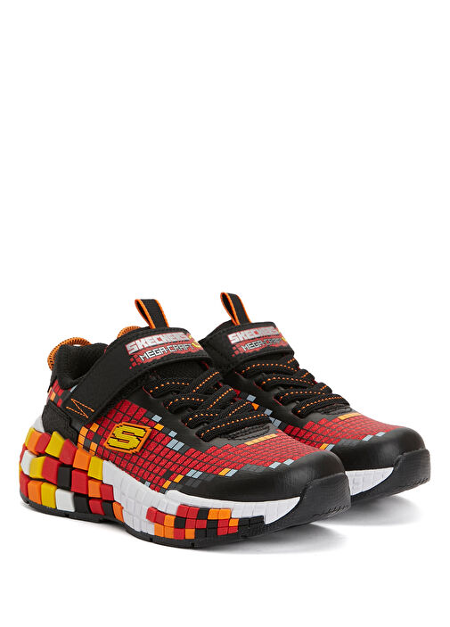 Mega Craft 3.0 Kırmızı Siyah Erkek Çocuk Sneaker - Görsel 3