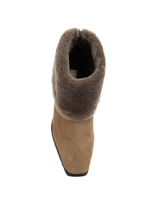 Vizon Kadın Deri Bot - Görsel 5