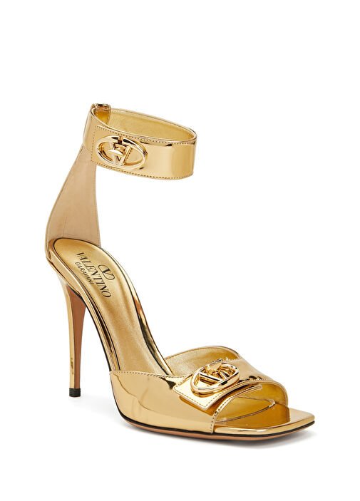 Gold Kadın Deri Sandalet - Görsel 3