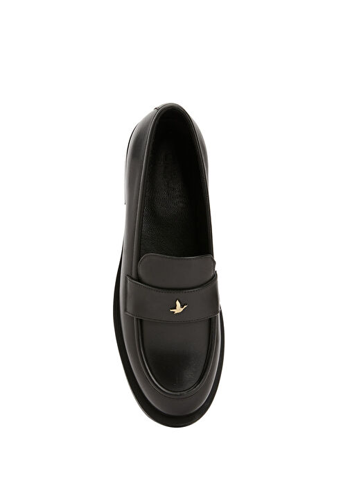Beymen Club Siyah Beymen Club Deri Kadın Loafer