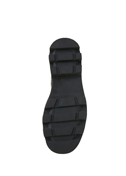 Siyah Kadın Deri Bot - Görsel 6