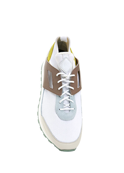 Beyaz Erkek Deri Ayakkabı - Görsel 5