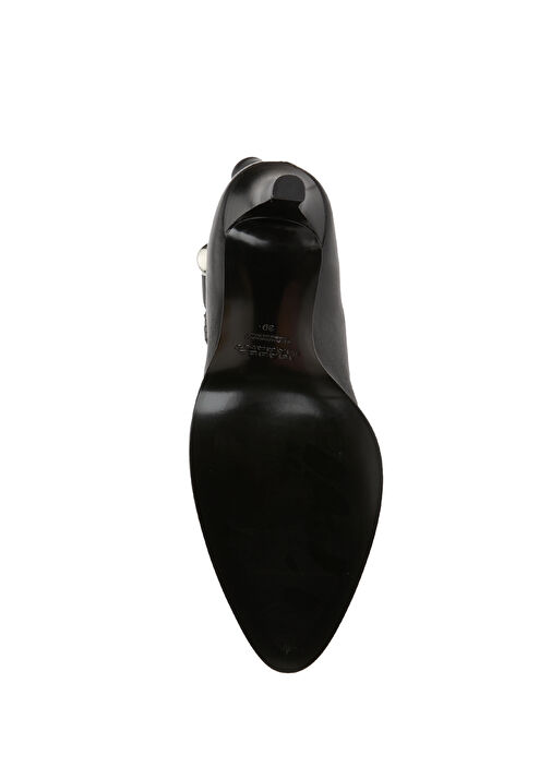 Siyah Kadın Deri Çizme - Görsel 6