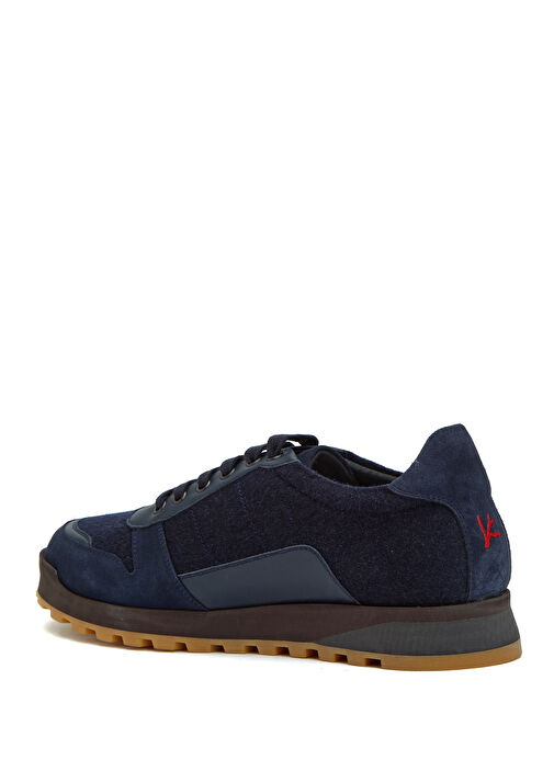 Isaia Isaia Aquacash Lacivert Erkek Kaşmir Sneaker | Beymen Lacivert - 4. görsel