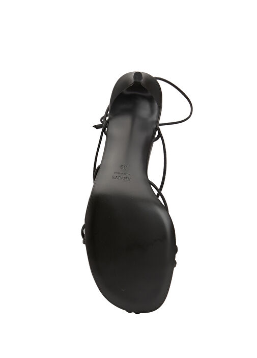 Loulou Siyah Kadın Deri Sandalet - Görsel 6