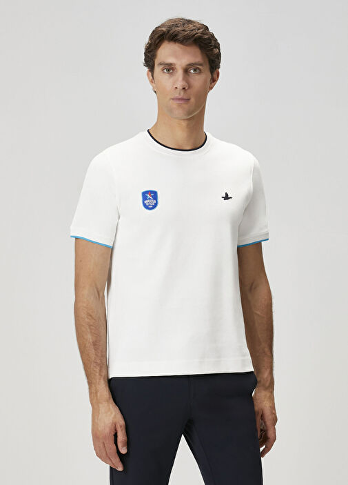 x Anadolu Efes Beyaz Pike T-shirt