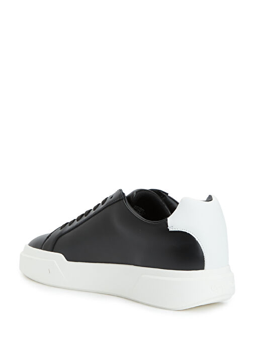 Siyah Logolu Erkek Sneaker - Görsel 4