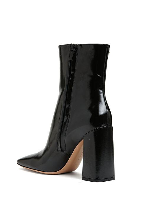 Siyah Kadın Deri Bot - Görsel 4