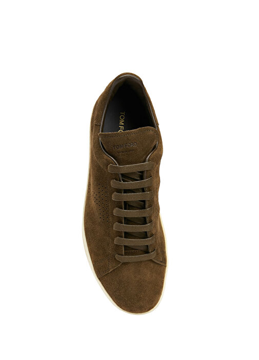 Warwick Haki Erkek Deri Sneaker - Görsel 5