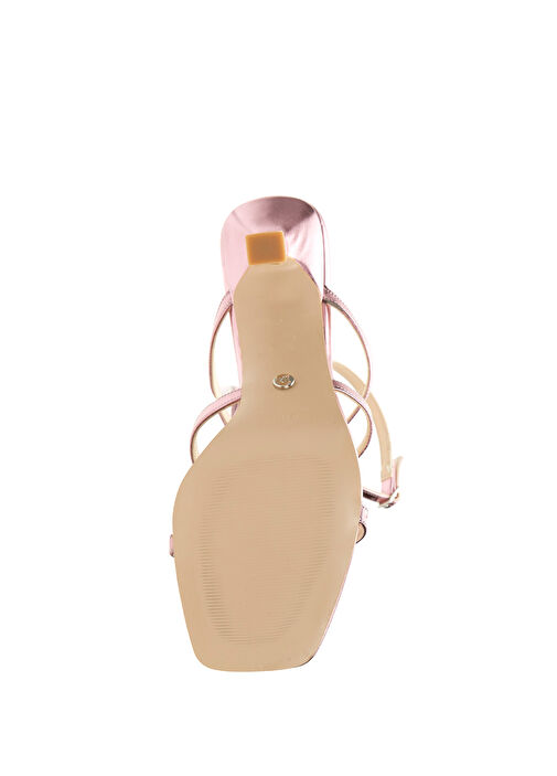 Pembe Bantlı Kadın Sandalet - Görsel 6