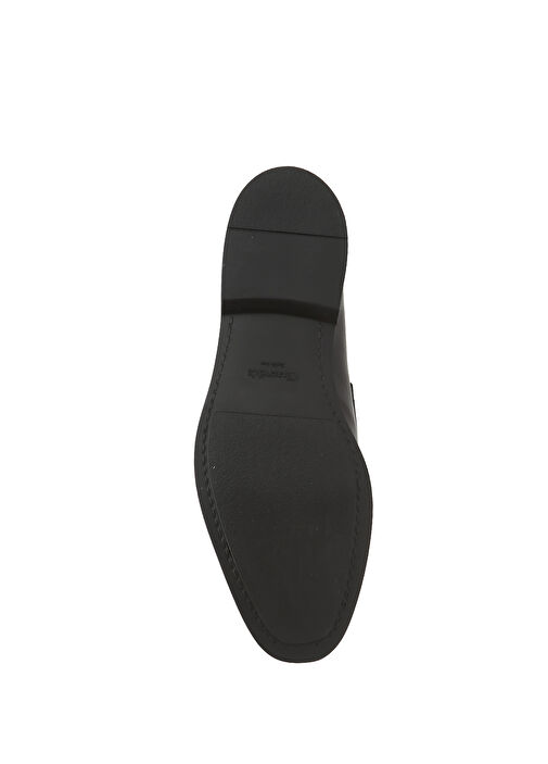 Siyah Erkek Deri Loafer - Görsel 6