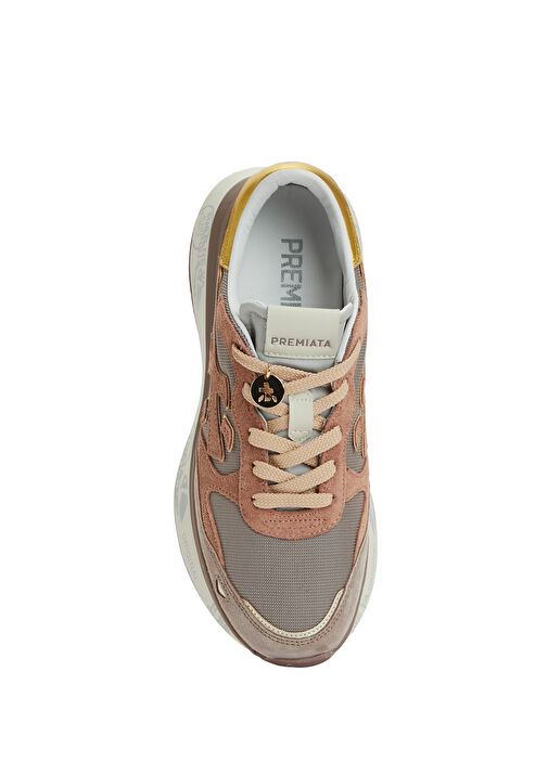 Lauryn Gri Pembe Kadın Sneaker - Görsel 5