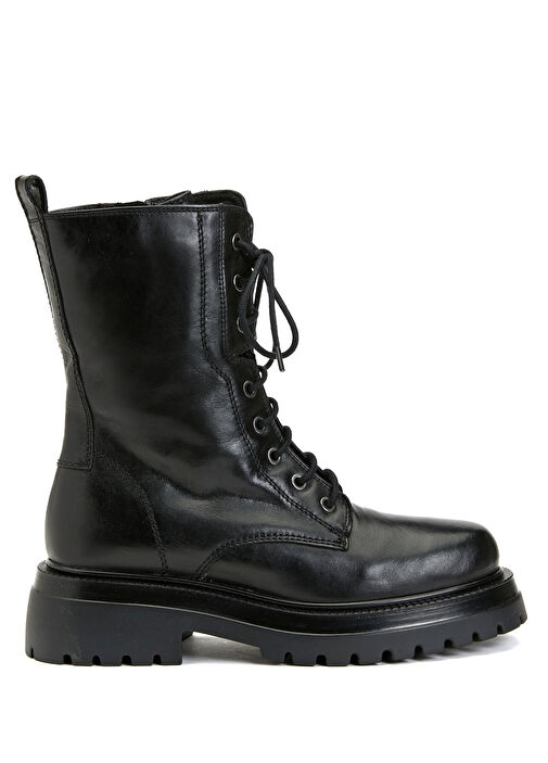 Siyah Kadın Deri Bot - Görsel 2