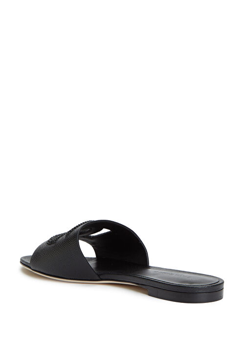 Dolce&gabbana Dolce&gabbana Siyah Kadın Deri Terlik Beymen'de! Siyah - 4. görsel