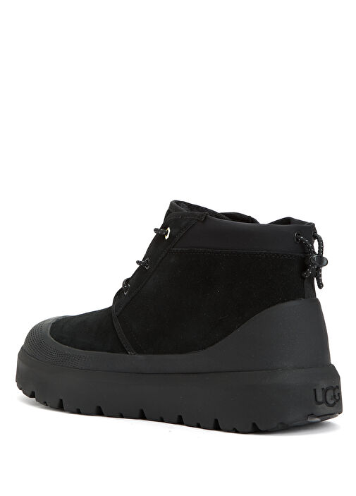 Neumel Siyah Erkek Deri Bot - Görsel 4