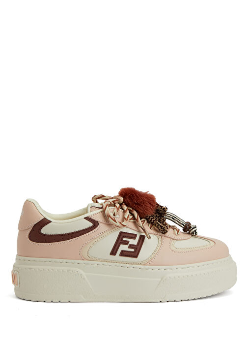 Match Pembe Kadın Deri Sneaker - Görsel 2