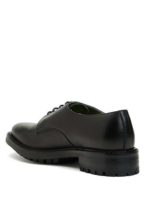 Siyah Erkek Deri Ayakkabı - Görsel 4
