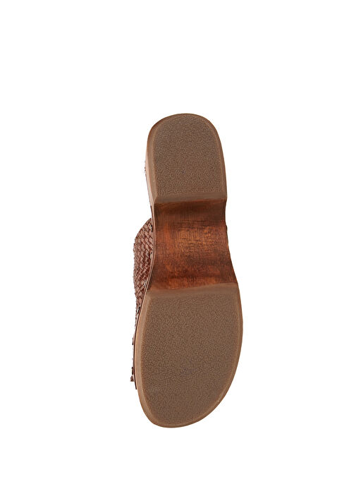 Taba Kadın Deri Terlik - Görsel 6