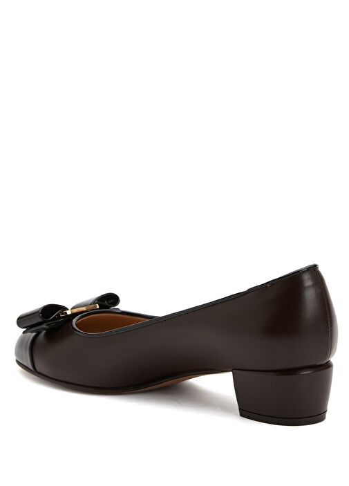 Vara Kahverengi Kadın Deri Ayakkabı - Görsel 4