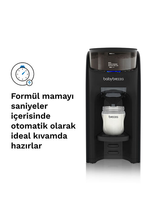 Baby Brezza - Formula Pro Advanced Siyah Otomatik Mama Hazırlama