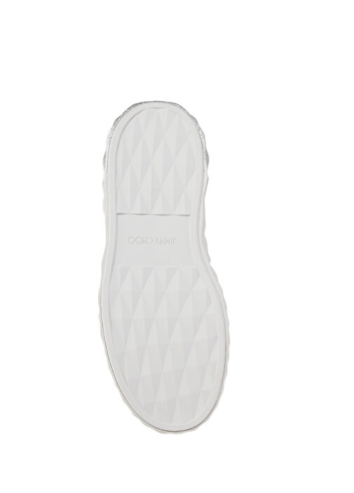 Diamond Maxi/F II Beyaz Silver Kadın Deri Sneaker - Görsel 6