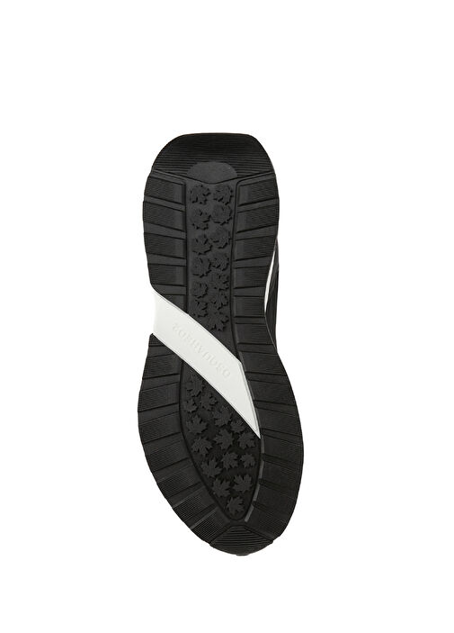 Siyah Erkek Deri Sneaker - Görsel 6