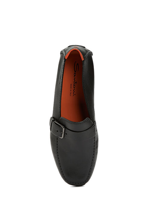 Hamel Siyah Erkek Deri Driver - Görsel 5