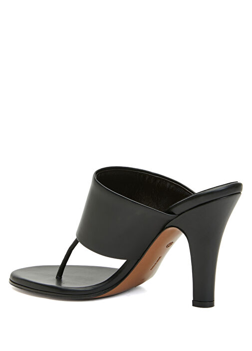 Signum Siyah Kadın Deri Terlik - Görsel 4