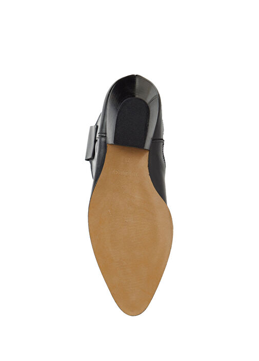 Divarese Siyah Divarese Deri Kadın Bot