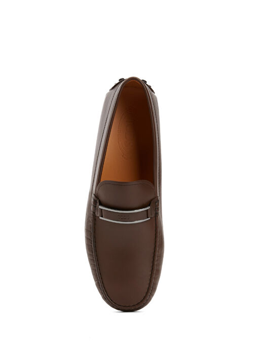 Kahverengi Erkek Deri Driver - Görsel 5