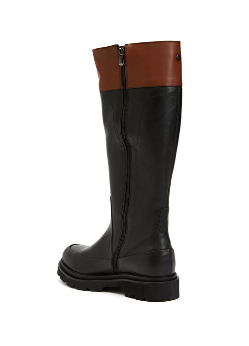 George Hogg George Hogg Siyah Kadın Deri Çizme Bot | Beymen Siyah - 4. görsel