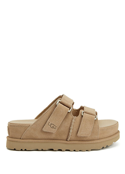 【美品】UGG Goldenstar Hi / 24cm Ugg Kum Kadın Goldenstar Hi Kum Kadın Deri Terlik 1710213 | Beymen