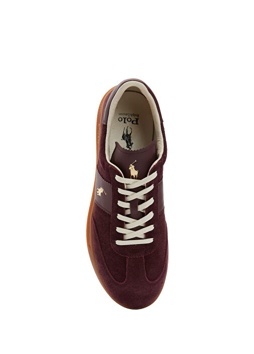 Kırmızı Erkek Deri Sneaker - Görsel 5