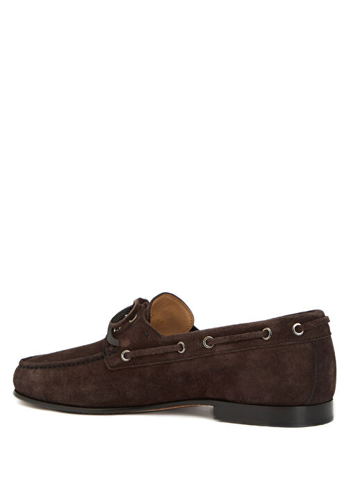 Valentino Garavani Kahverengi Valentino Garavani Süet Erkek Loafer