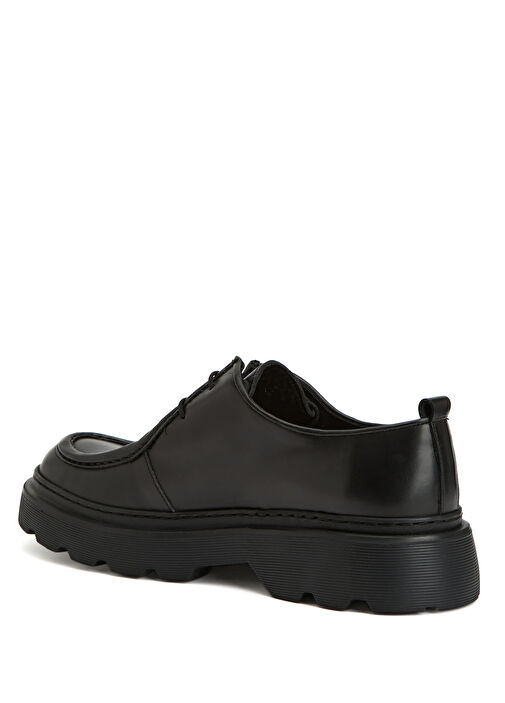 Siyah Erkek Deri Ayakkabı - Görsel 4
