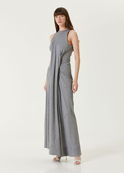 Victoria Beckham - Grey Maxi Dress