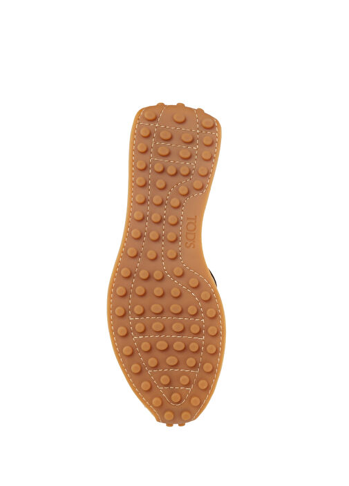 Krem Kadın Deri Sneaker - Görsel 6