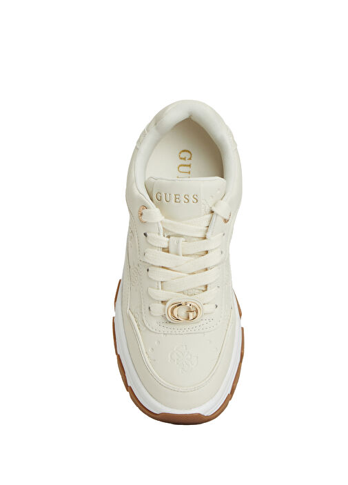 Beyaz Kadın Sneaker - Görsel 5